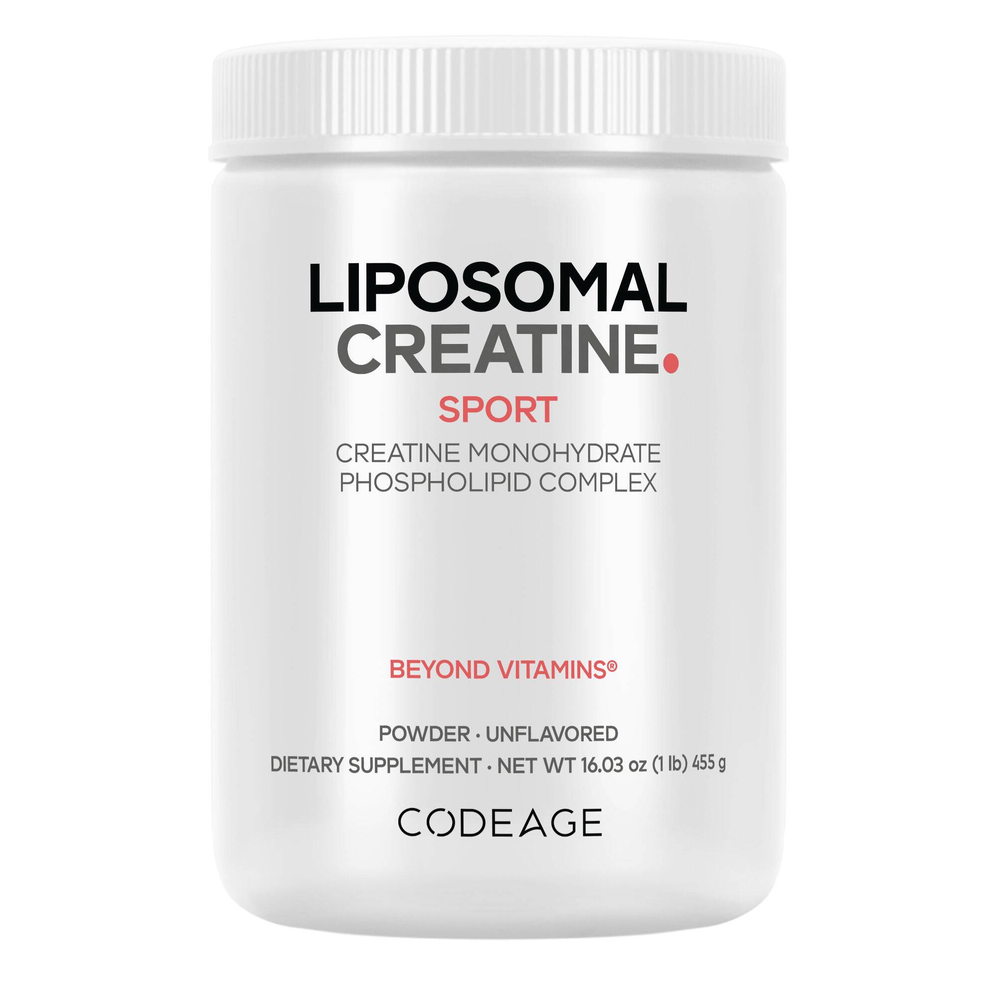 Liposomal Creatine Powder Monohydrate Phospholipid Complex Supplement