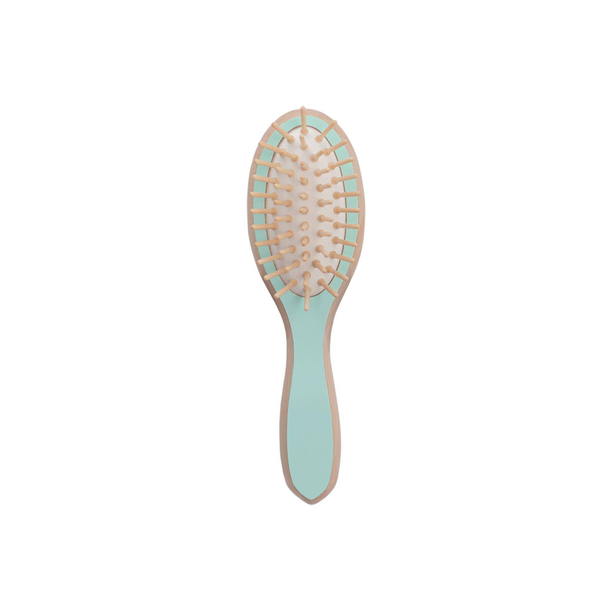 The Bay Blondie Mini Wooden Bristles Paddle Brush
