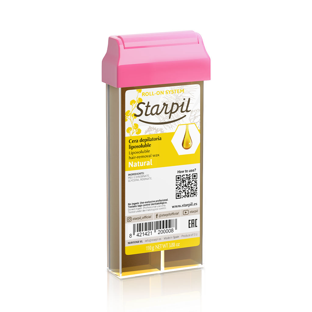 Natural Roll-On Wax - 3.8 oz
