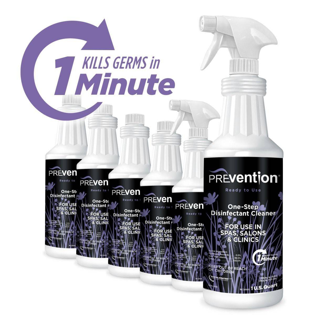 Ready-to-Use Disinfectant Cleaner Liquid, 32 fl oz - 6pk
