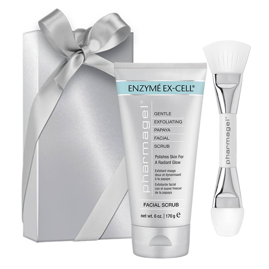Enzyme Ex-Cell Facial Scrub in Box with Spatula