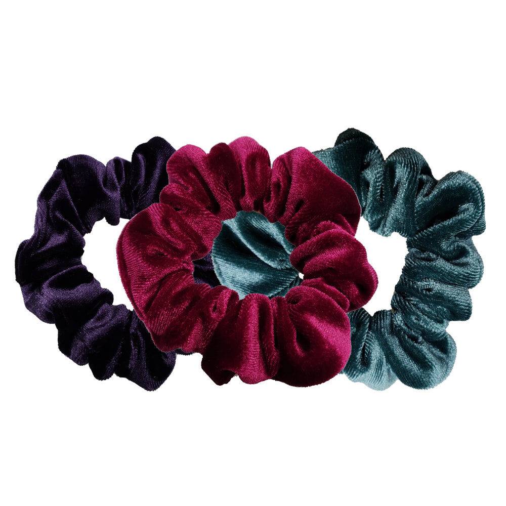 Luxe Velvet Scrunchie 3-Pack