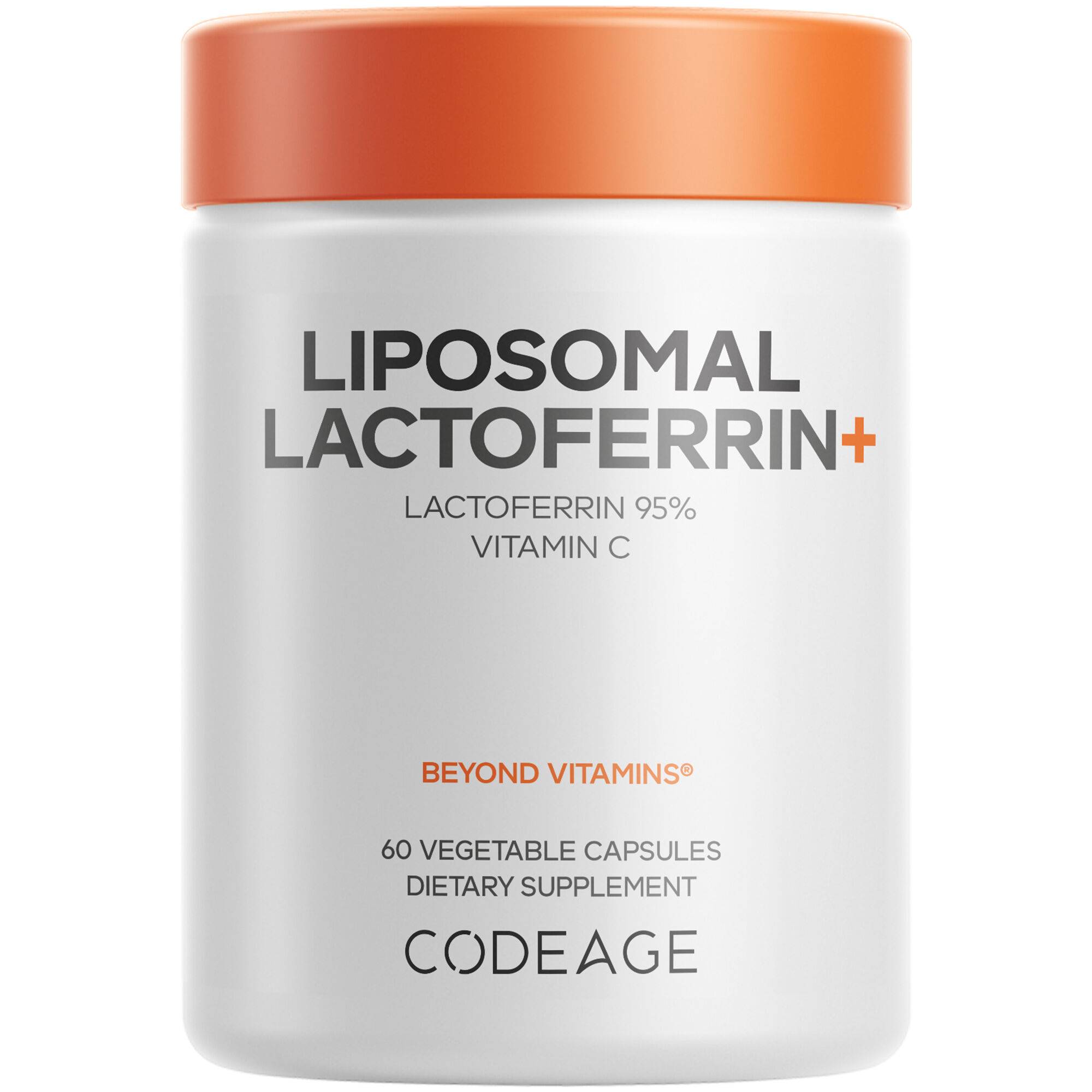 Liposomal Lactoferrin+ Bovine 300mg  VitaminC Ascorbic Acid