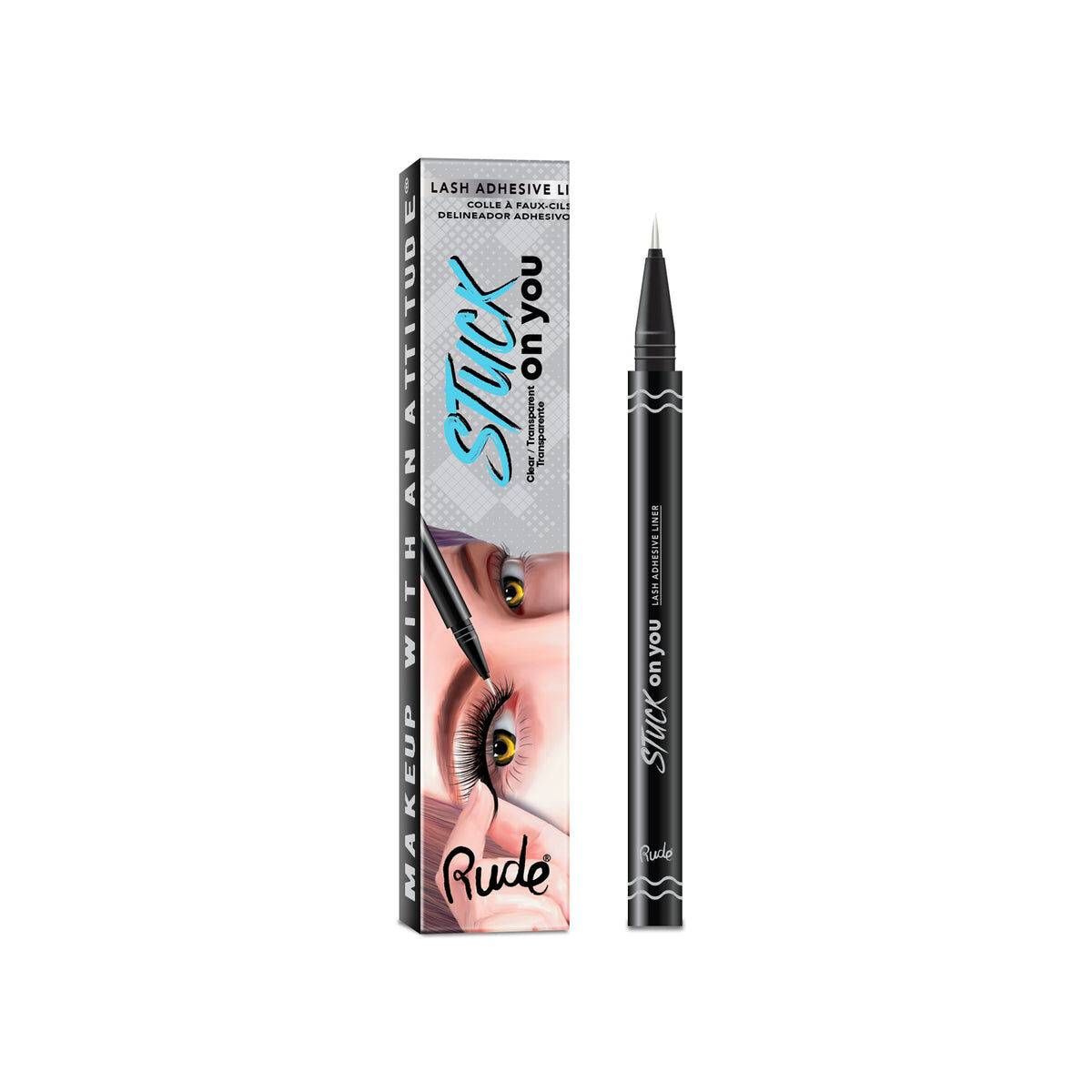 Stuck on You/Glued to You Lash Adhesive Liner in Clear