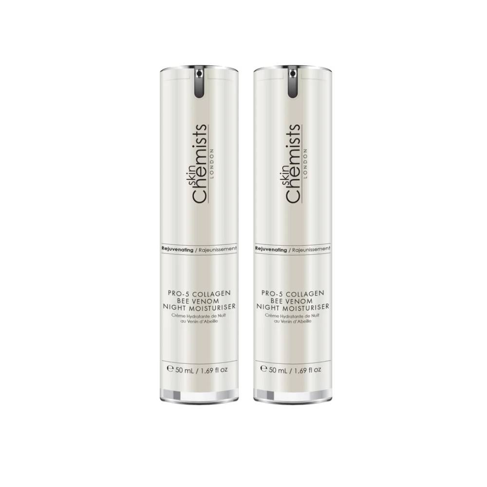 Pro-5 Collagen Bee Venom Night Moisturizer 50ml for Anti-Aging