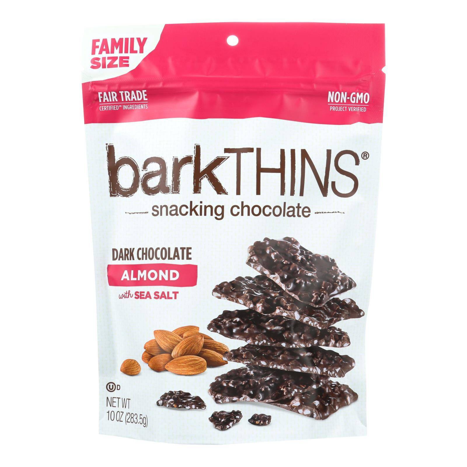 Dark Chocolate With Sea Salt - Case Of 9, 10 Oz