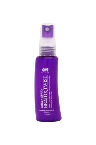 Braid & Twist - Sheen Spray - Cherry Blossom & Keratin, 2 oz