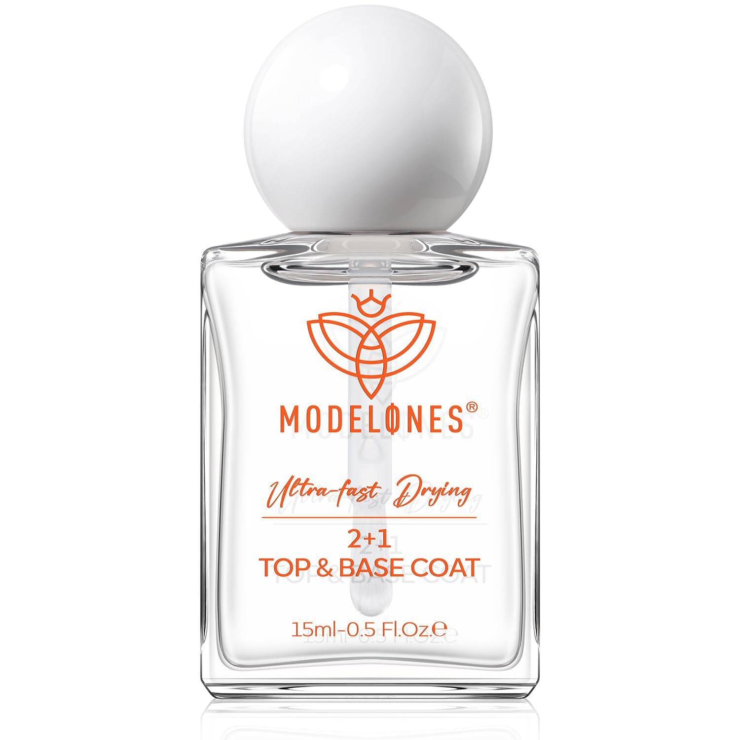 Nail Polish Top & Base Coat 3 in 1