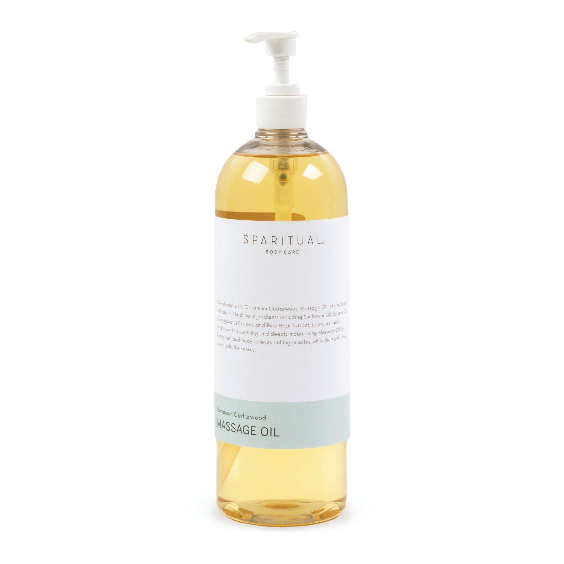 Slow Beauty Massage Oil
