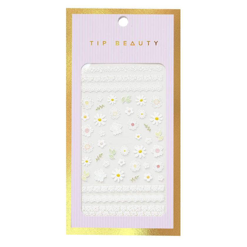 Daisy Chain Nail Art Sticker