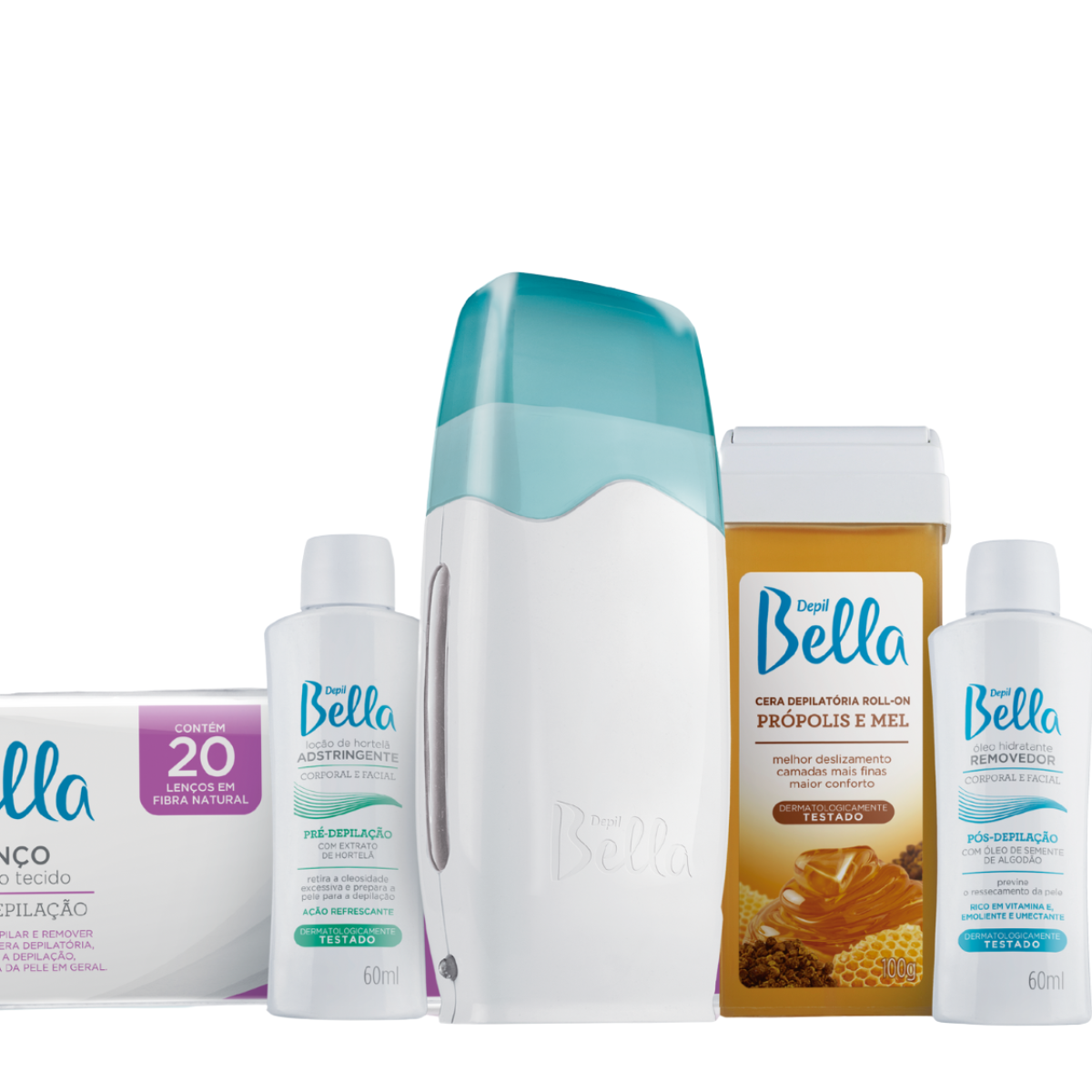 Kit Hair Removal Waxing - With Warmer