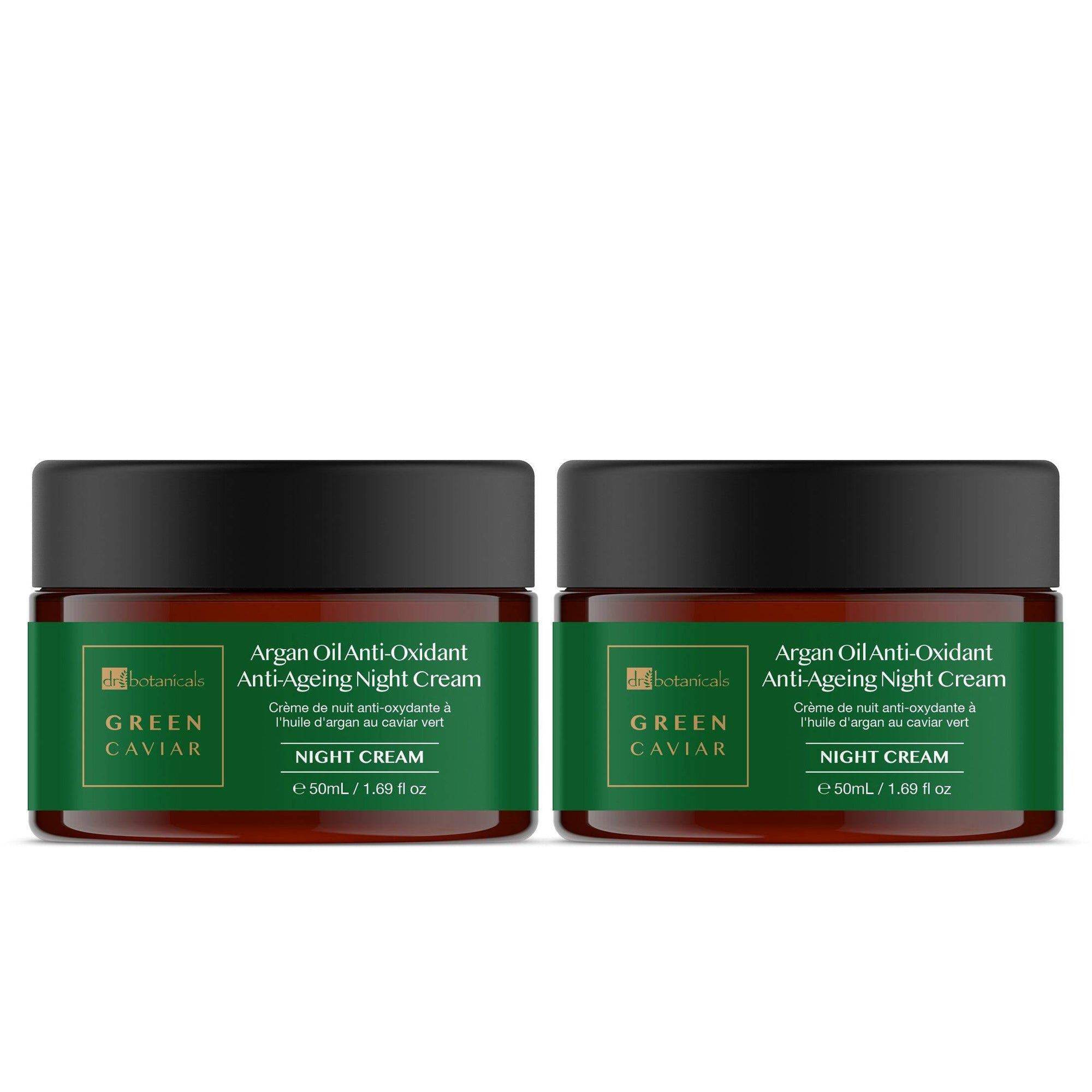 Green Caviar & Argan Oil Night Cream Duo Pack