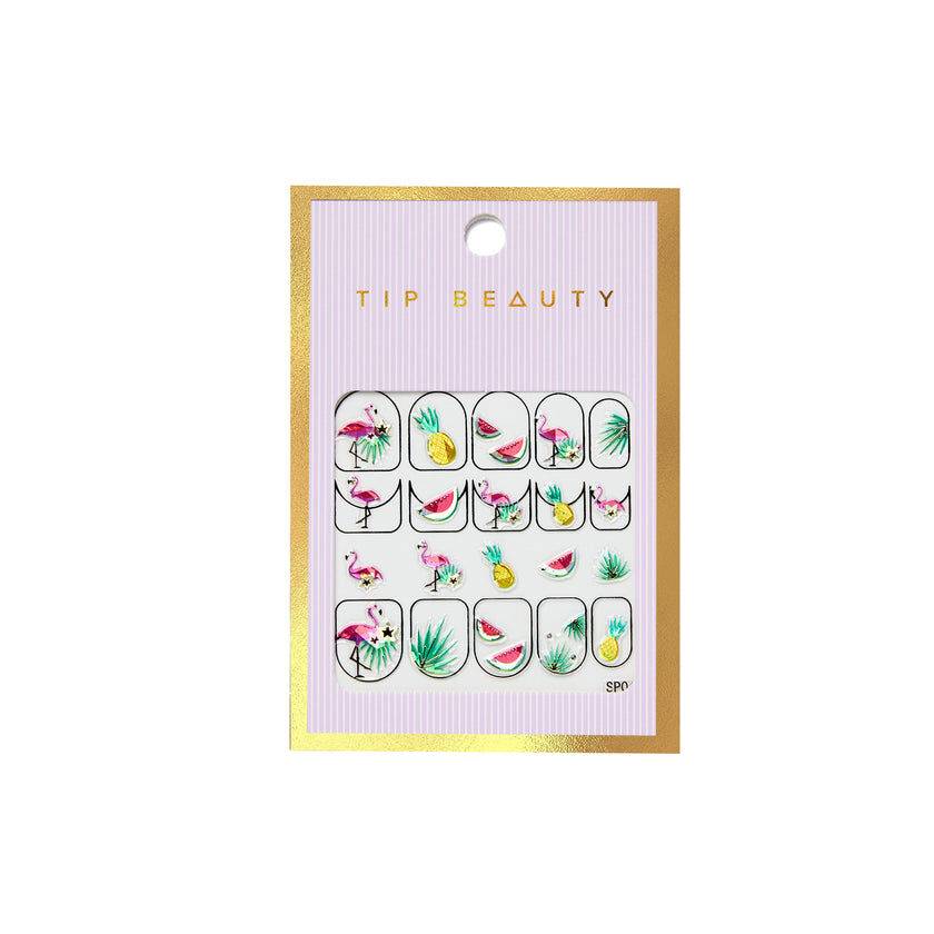 South Beach Nail Art Sticker