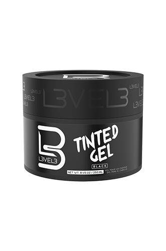 Tinted Hair Gel - Black Color 8.45 oz.