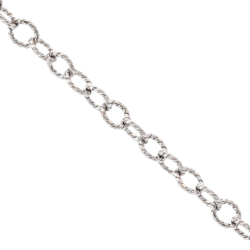 Ruby Chain, Sterling Silver