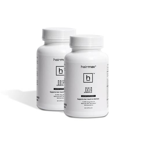Hairmax Hair, Skin & Nails Supplements Duo
