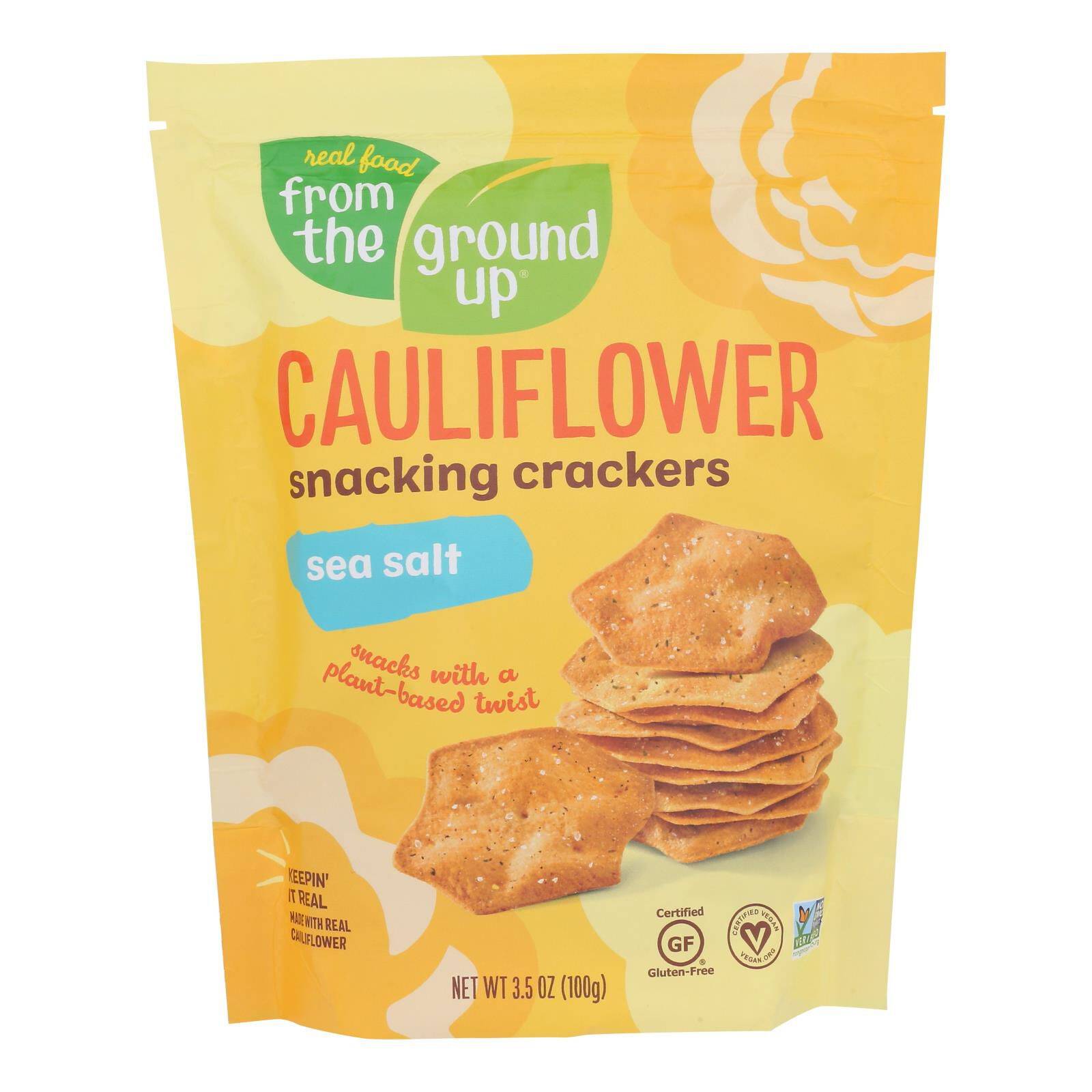 Sea Salt Snacking Crackers - Case Of 6, 3.5 Oz