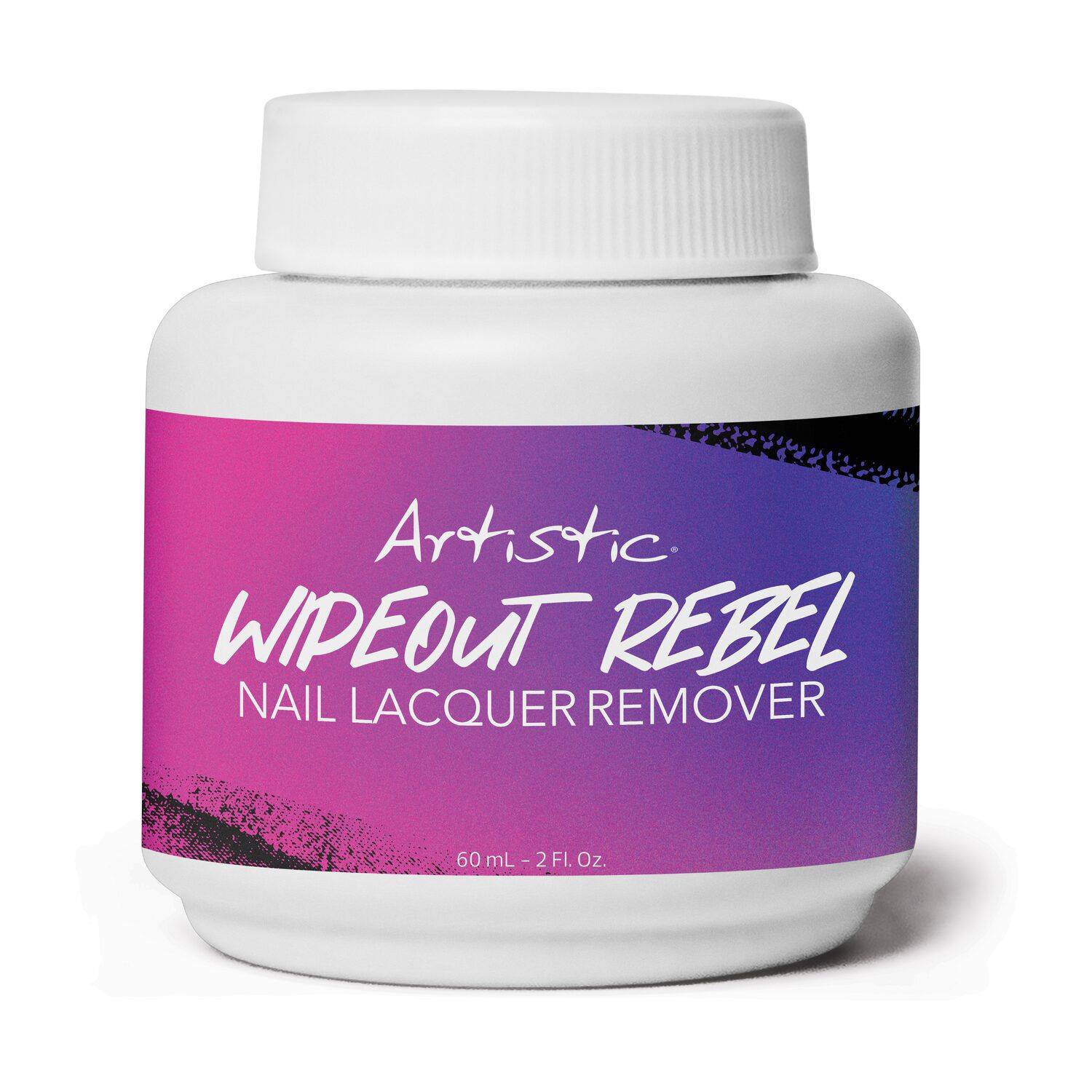 Wipeout Rebel Nail Lacquer Remover, 2 fl. oz.