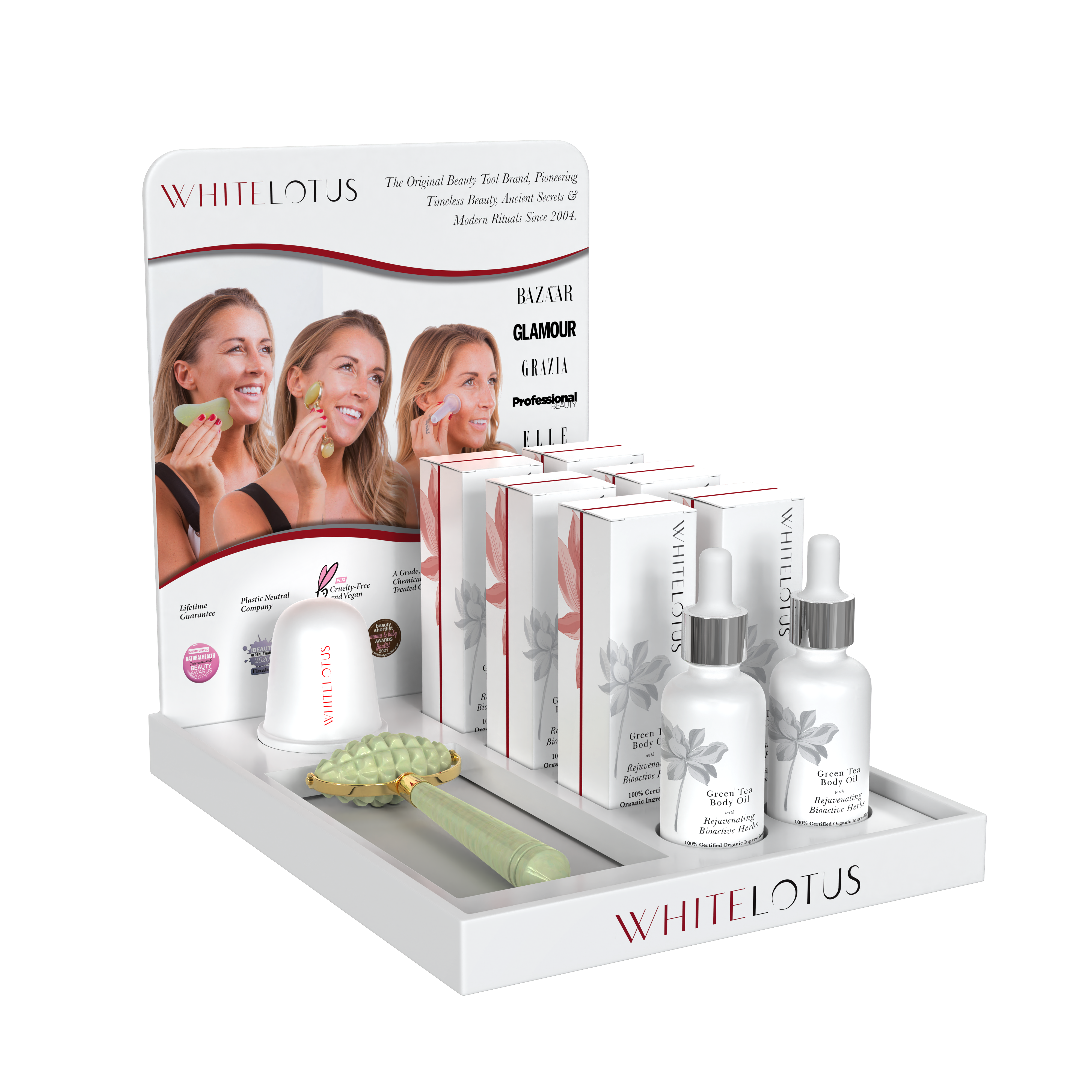 Natural Stretch Mark POS Display