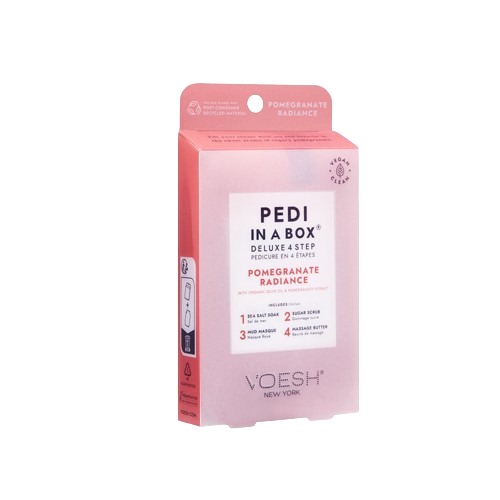 Pedi in a Box Deluxe 4 Step Pomegranate Radiance