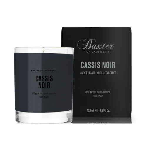 Cassis Noir Soy Wax Candle