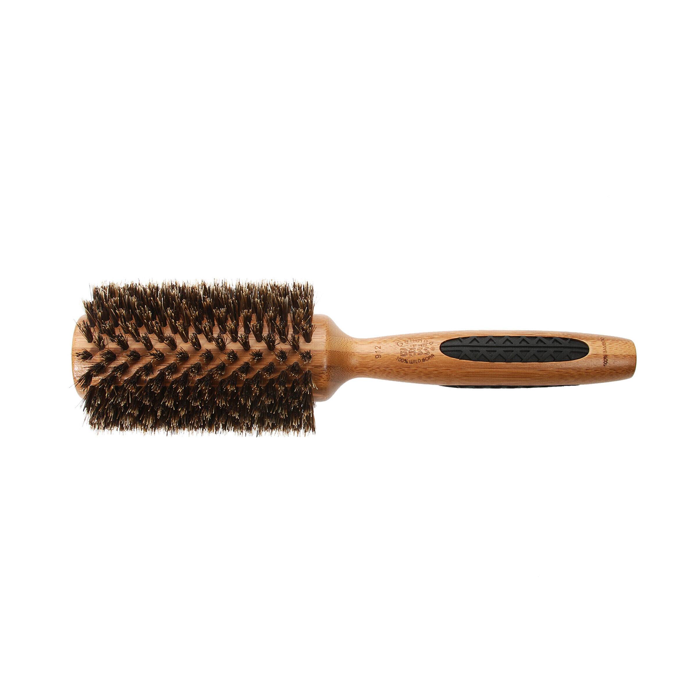 Straighten&Curl Deluxe Head Pure Boar, Bamboo Handle Barrel