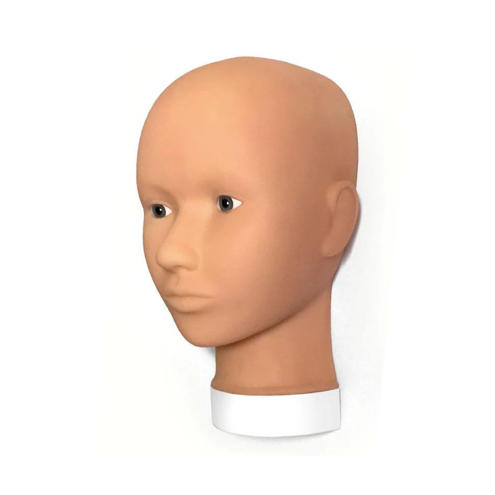 Practice Mannequin Flat Head - Open Eyes