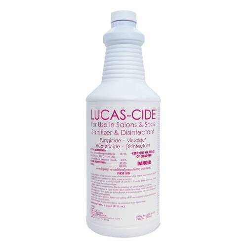 Lucas-Cide Sanitizer & Disinfectant Concentrate Pink Edition