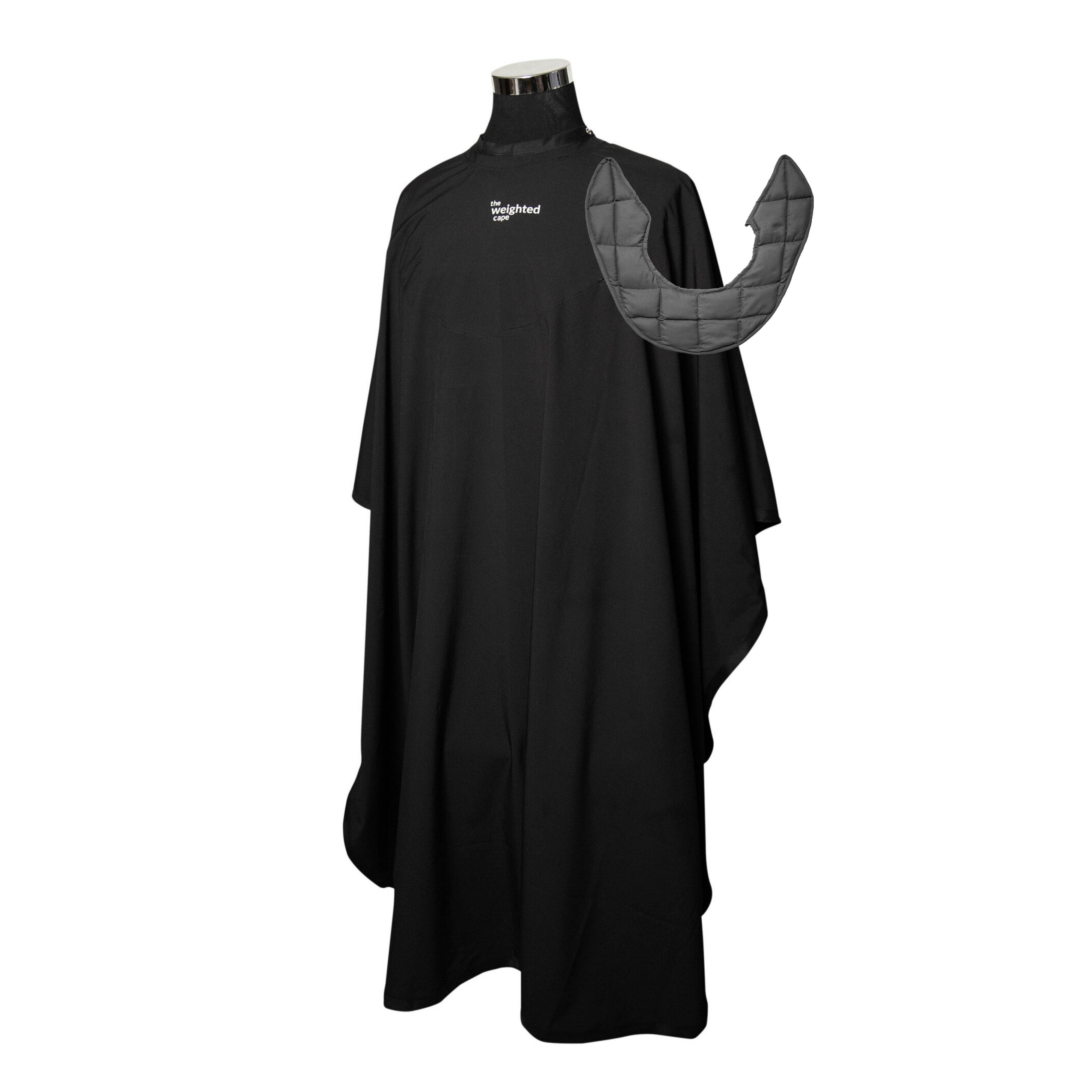Black Weighted Cape