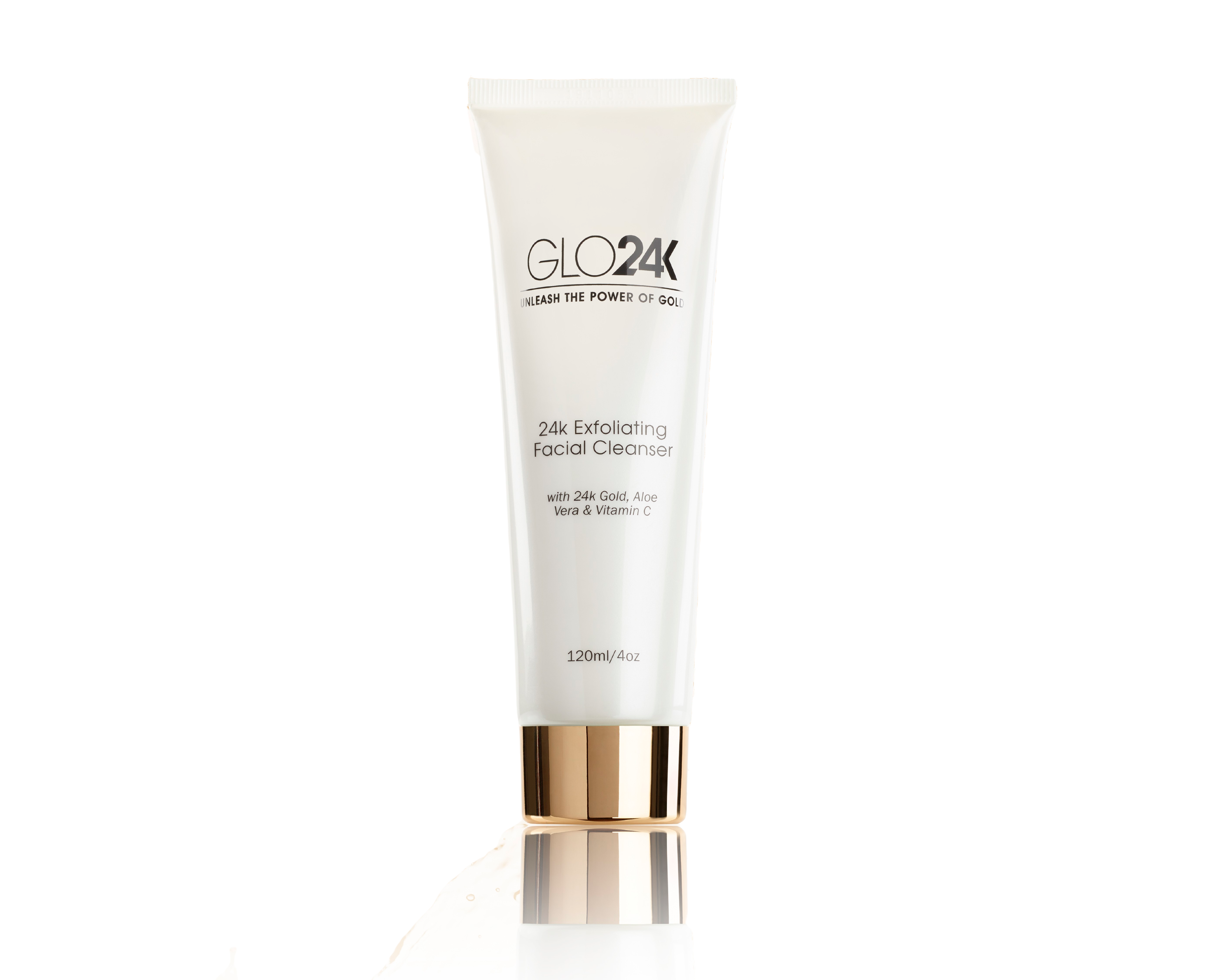 24K Exfoliating Facial Cleanser 4oz