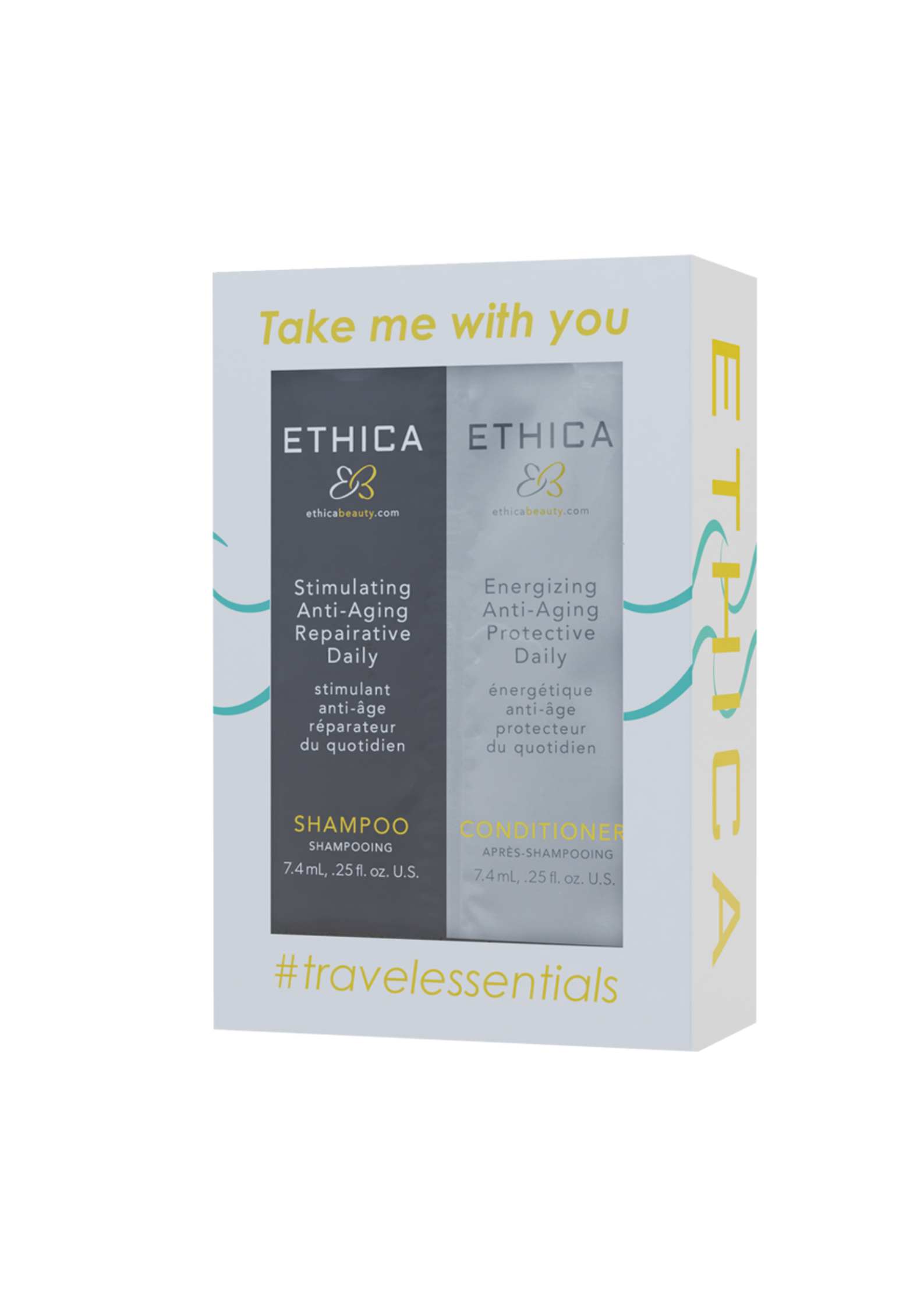 Travel Kit - 10 x Shampoo & Conditioner Sachet