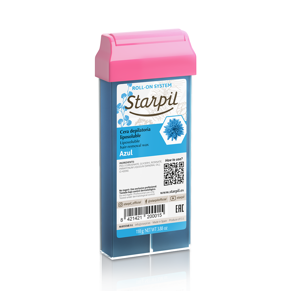 Blue Roll On Soft Wax - 3.8 oz