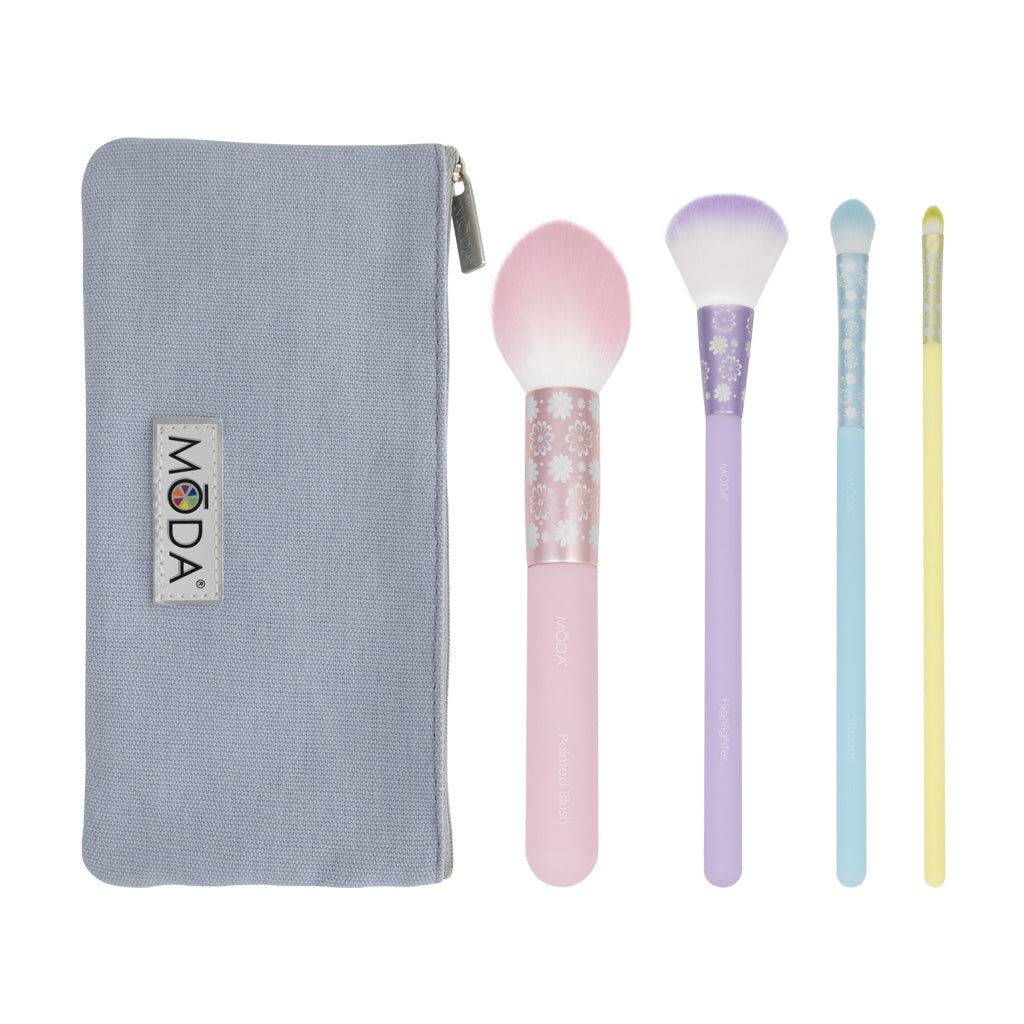 Pastel 5pc Complete Face Makeup Brush Kit