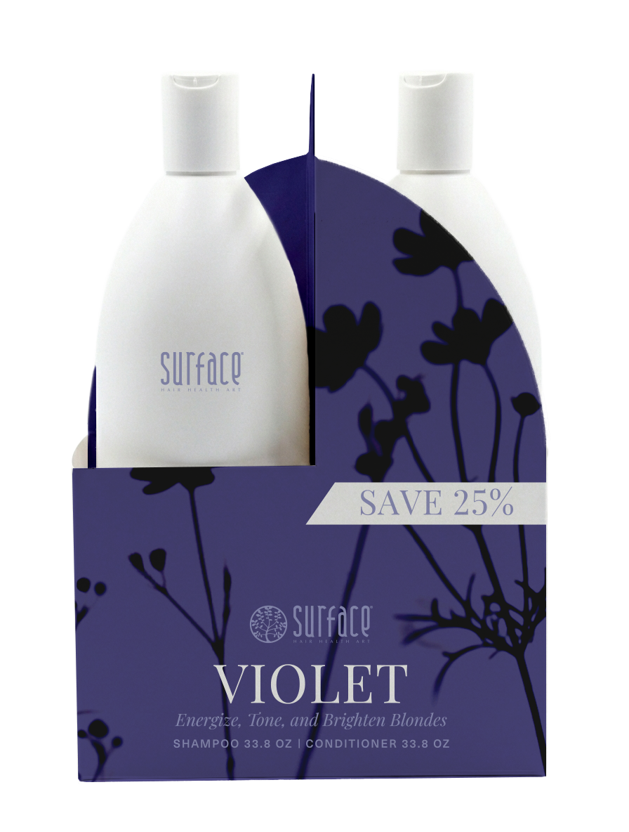 Violet Shampoo / Conditioner Liter Duo