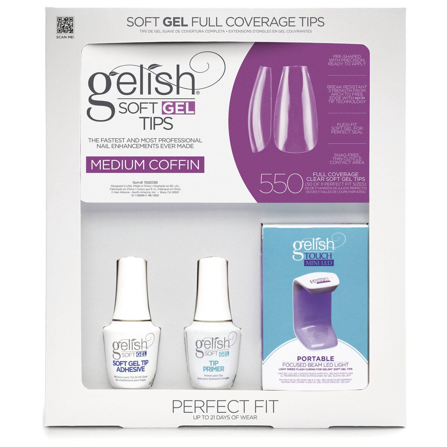 Soft Gel Kit - Coffin (550CT)