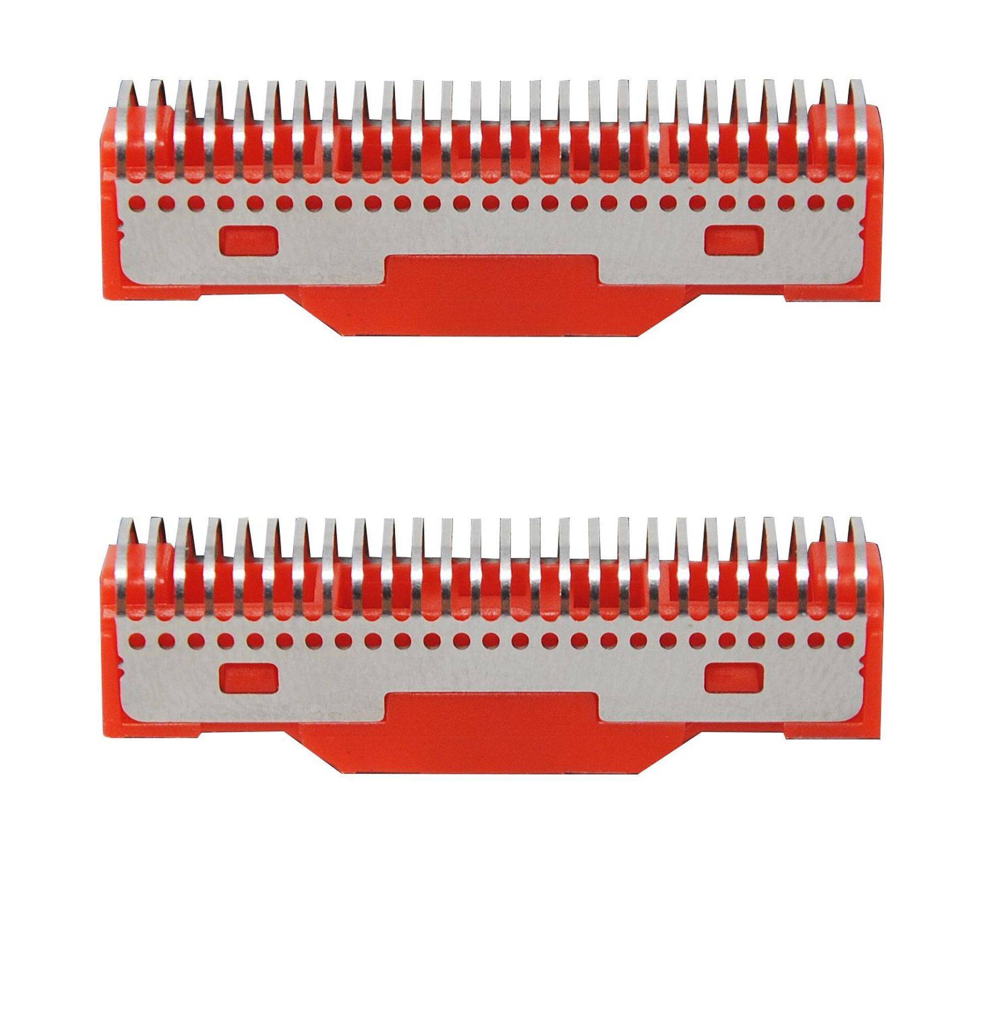 Replacement Foil Shaver Set of 2 Forged Red Cutter Blades