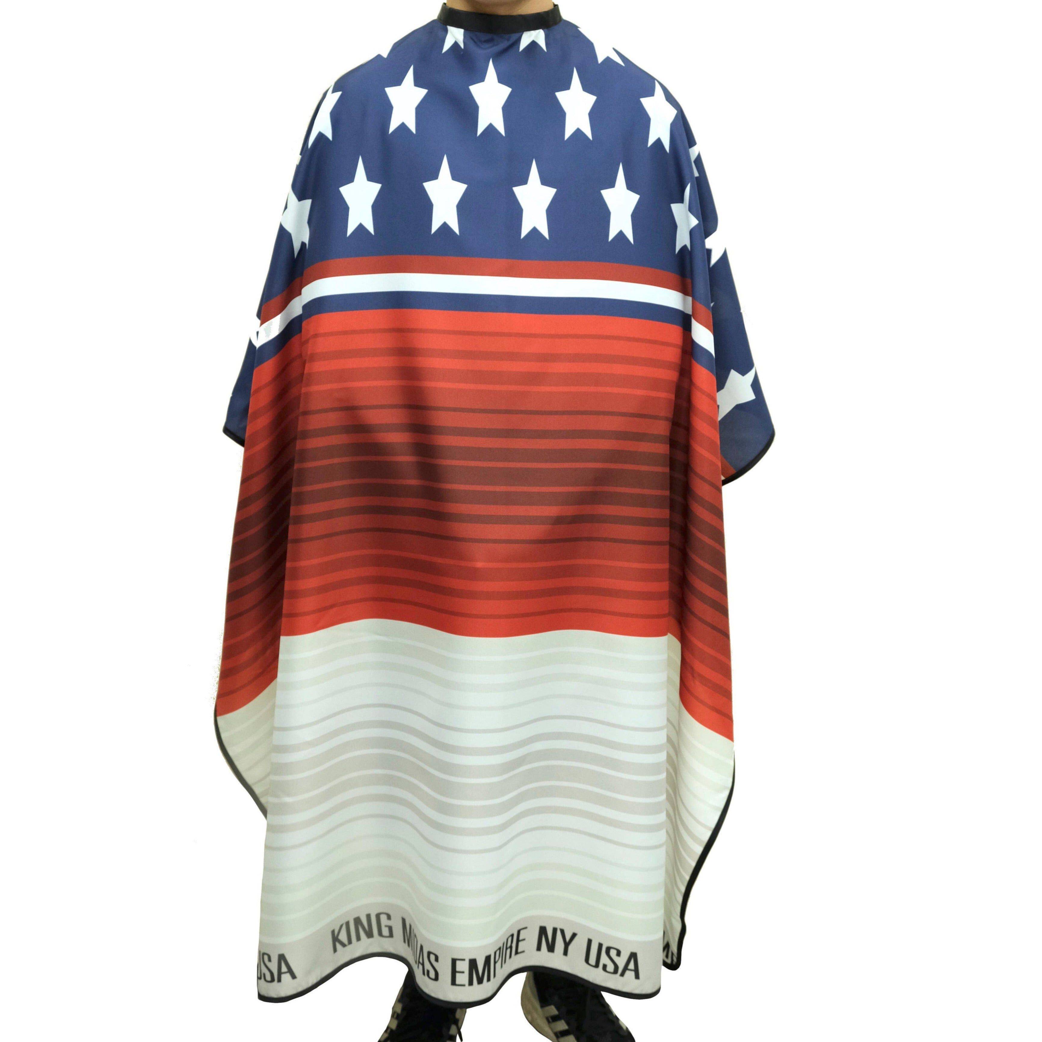 American Flag Barber Cape (AmeriKing 2)