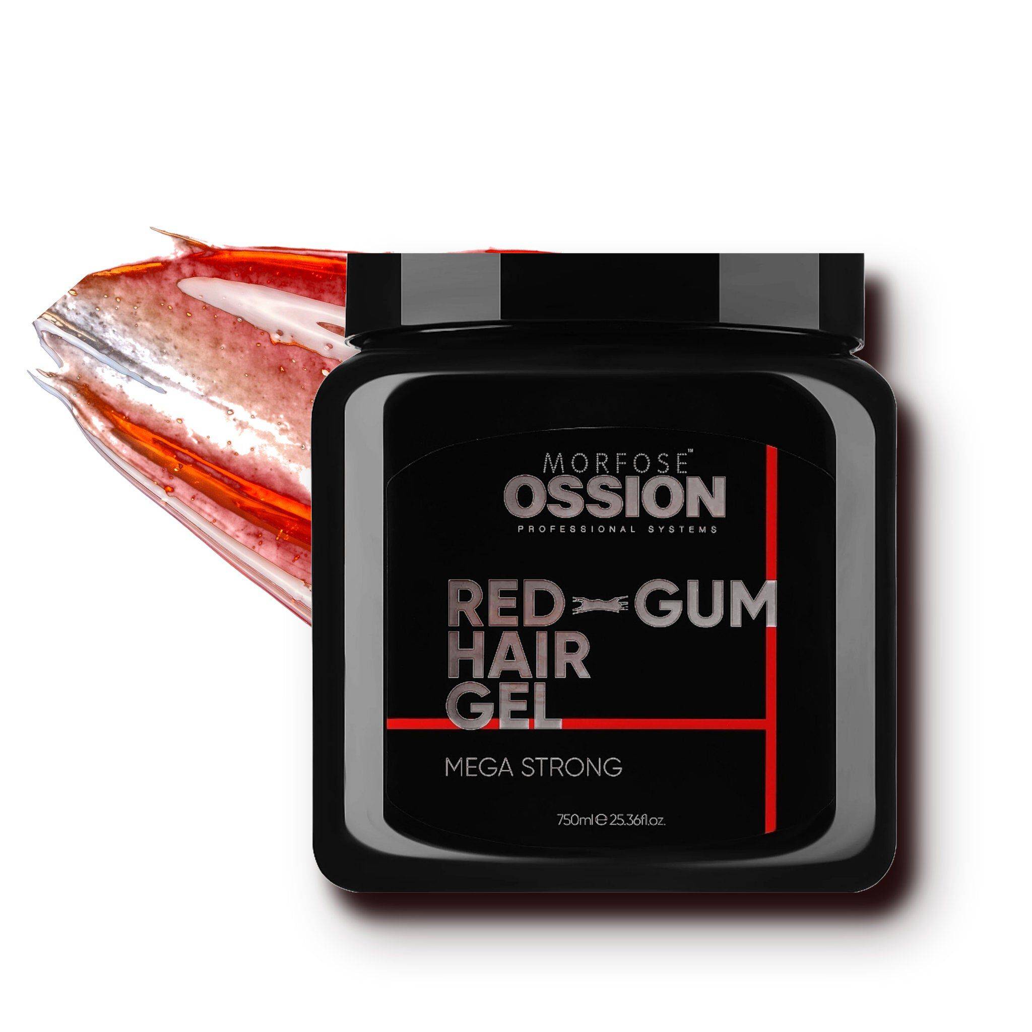 Premium Barber Line Mega Strong Red Gum Hair Gel 10.14 Fl oz