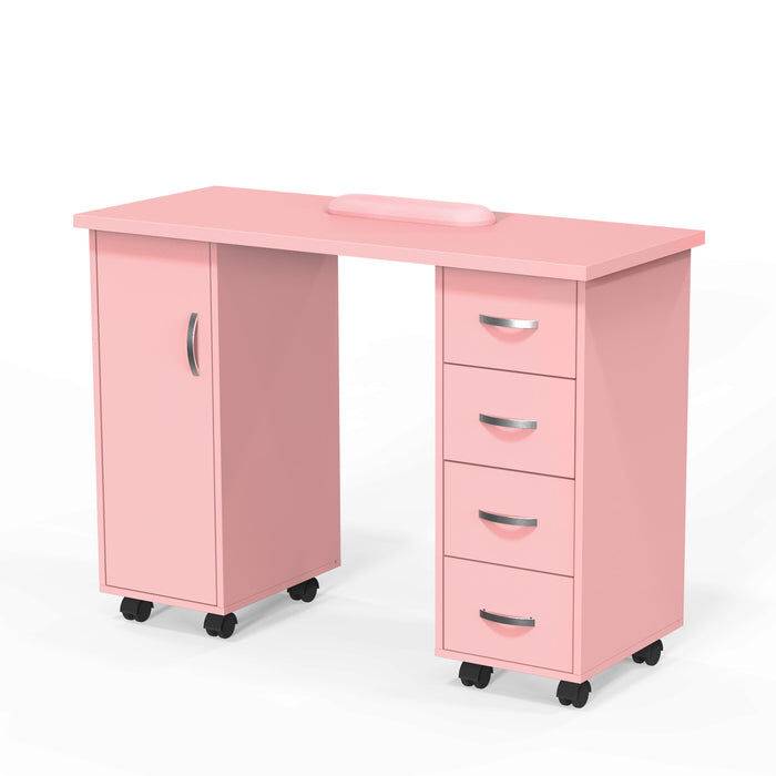 WMT Nail Manicure Table with Wrist Rest