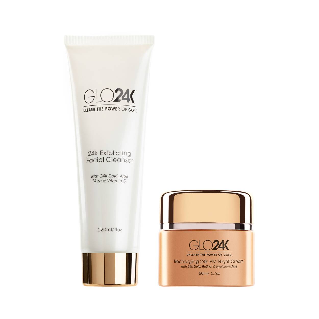 Exfoliating Facial Cleanser & Night Cream