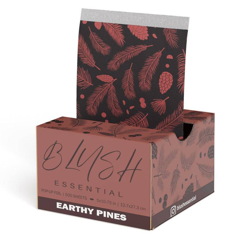 Earthy Pines Pop-Up Foils 5x10.75 in, 500 sheets
