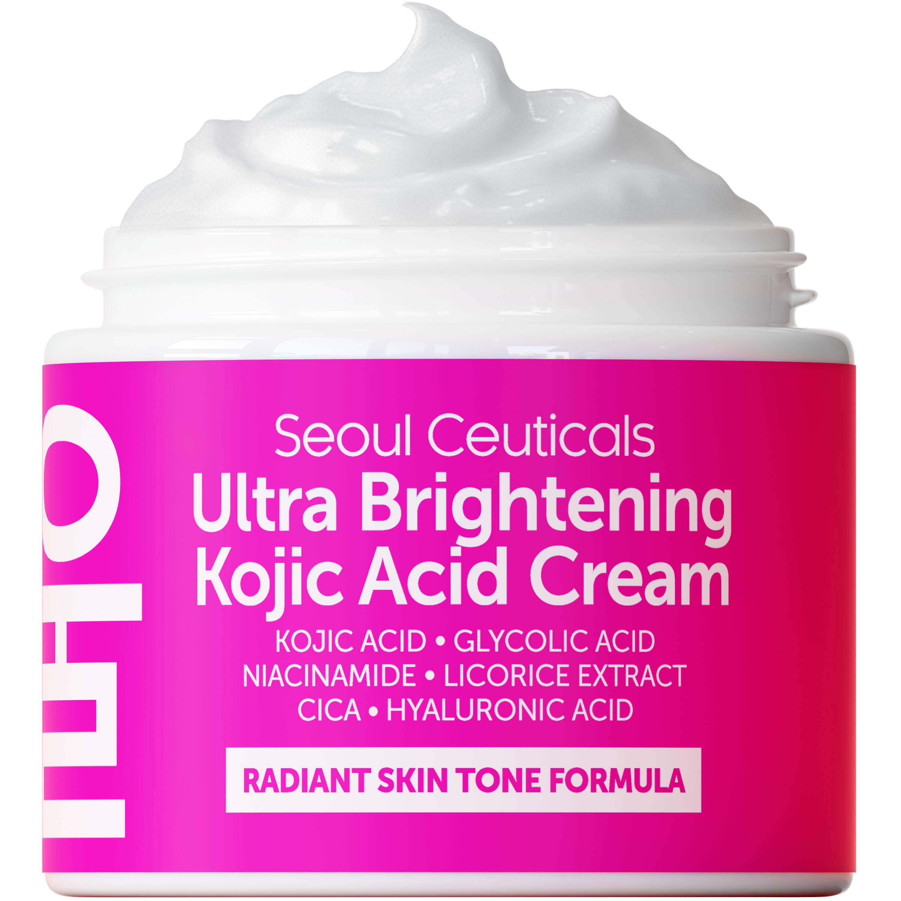 Korean Skincare Ultra Brightening Kojic Acid Cream 2 oz