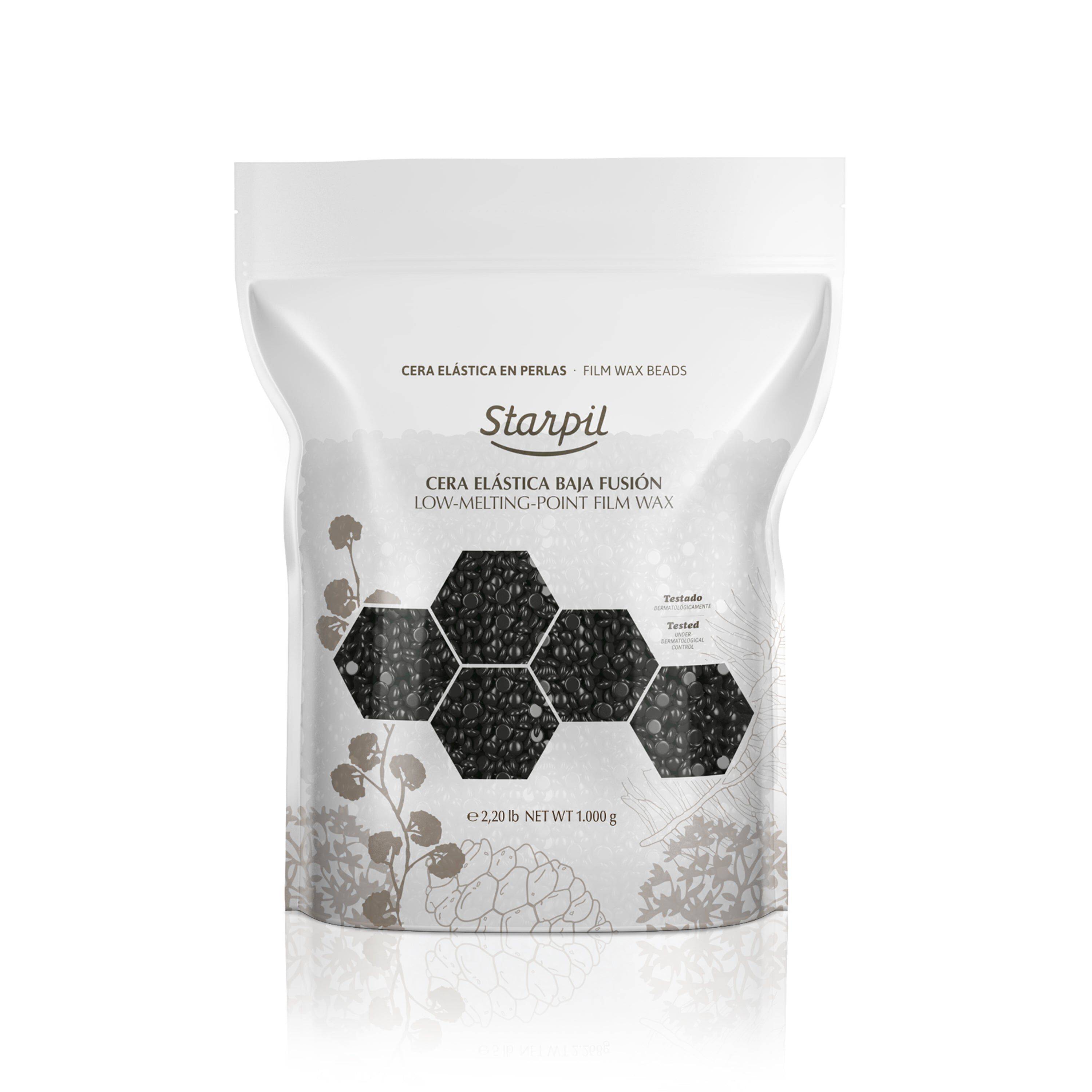 Black Film Hard Wax Beads
