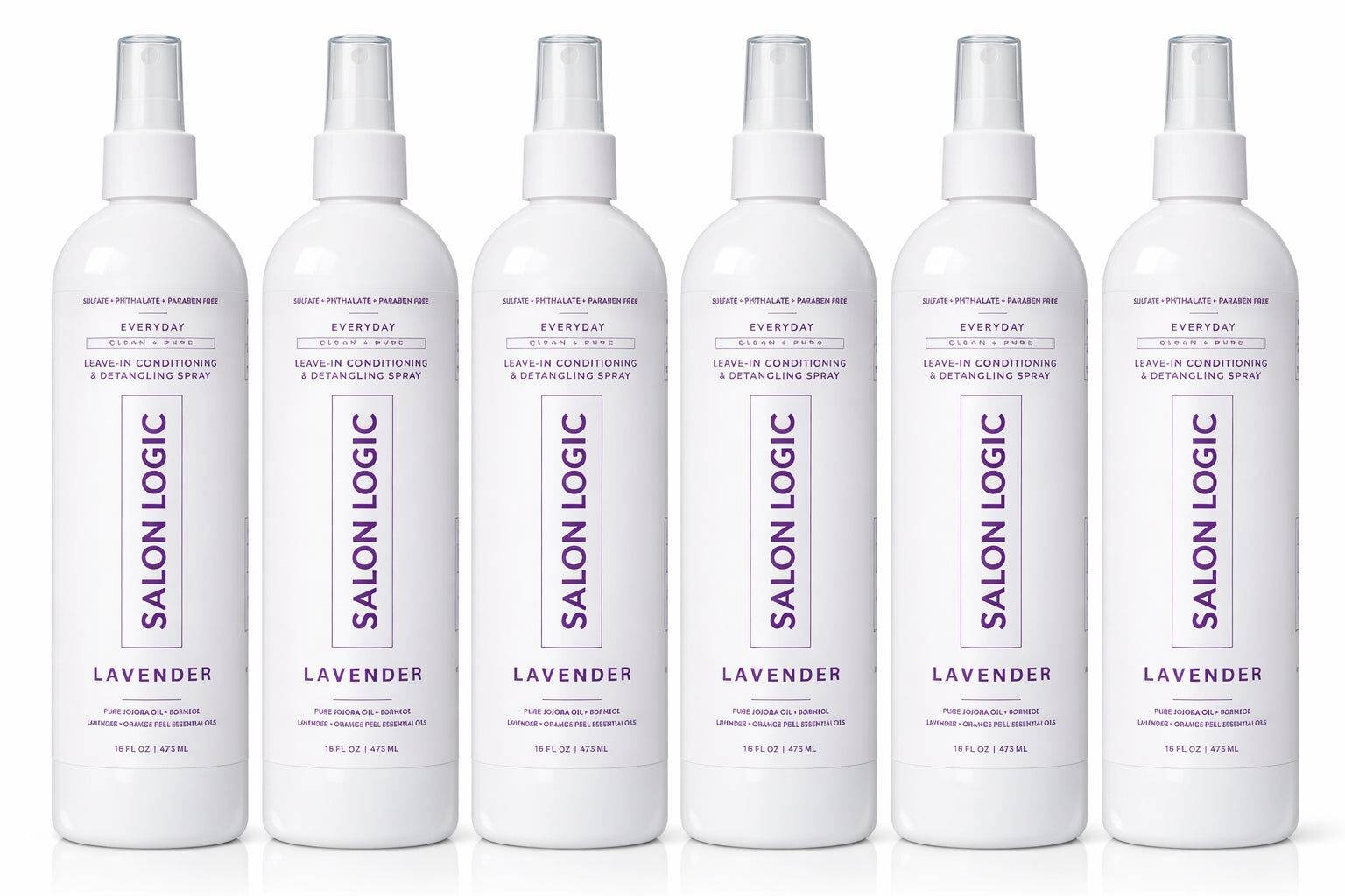 Everyday Clean & Pure Leave-In Conditioning & Detangling Spray 6 Pack