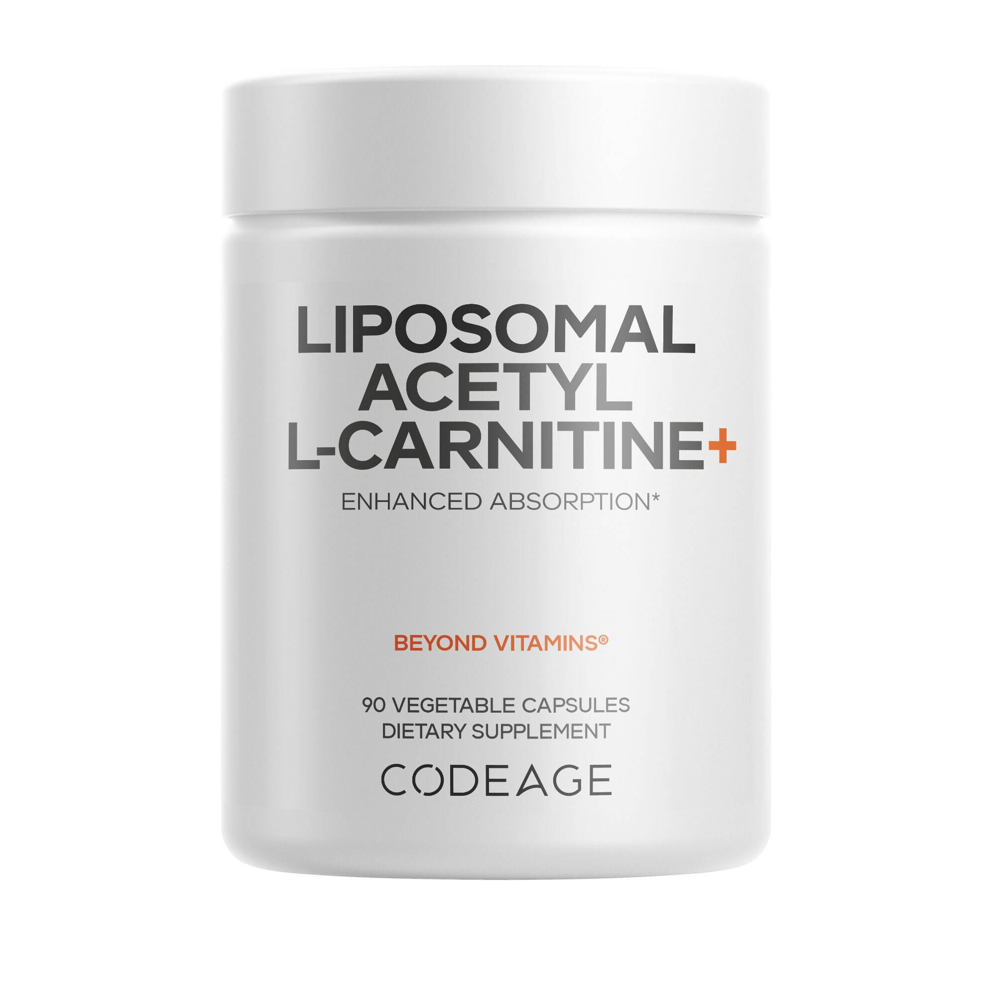 liposomal acetyl l-carnitine Codeage Acetyl-L-Carnitine+ 500mg Enhanced Absorption Gluten-Free Mejor costo Buy L-Carnitine 600mg - Tamaño:1000mg