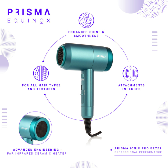 Prisma Pro Tiri Pro Prisma Pro Dryer with Adjustable Airflow Technology (With ...
