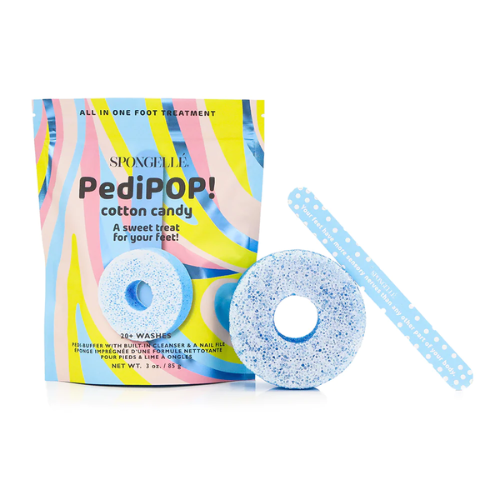 Pedi Pop Pedi Buffer & Nail File - Cotton Candy