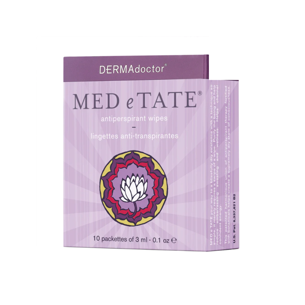 MED e TATE Antiperspirant Wipes T-Go
