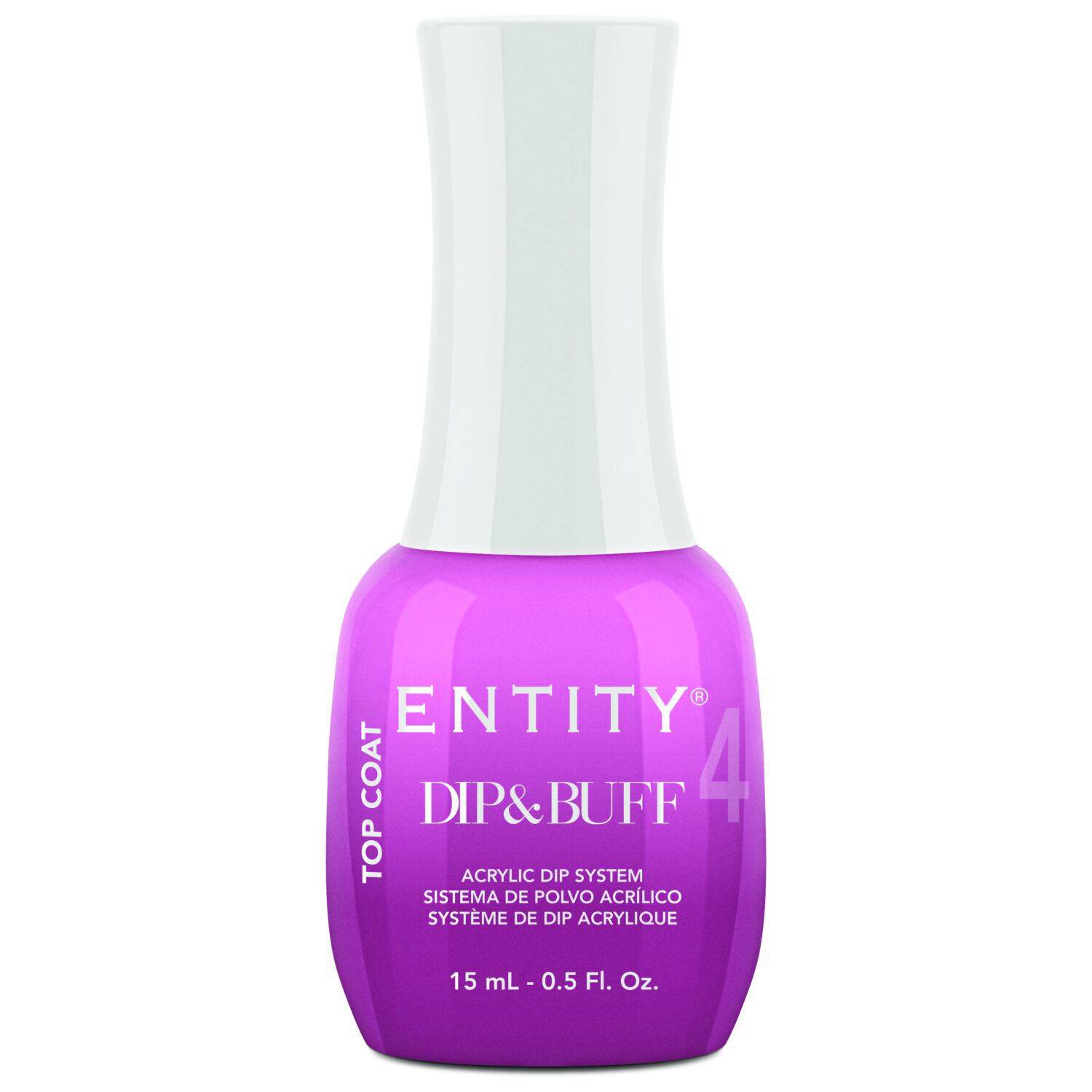 Dip & Buff #4 Top Coat, 0.5 fl oz.