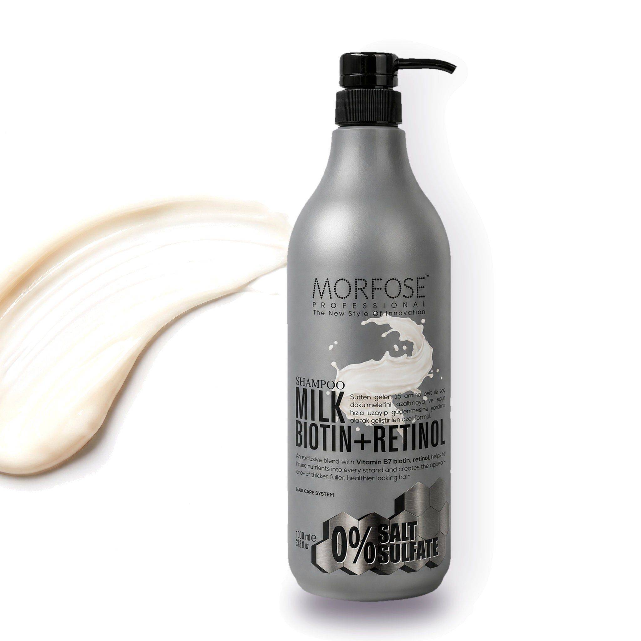 Milk Biotin + Retinol Shampoo - 33.81oz